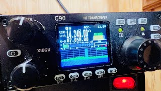 Xiegu G90 SDR Software Defined Radio Ham Radio HF [upl. by Semreh]