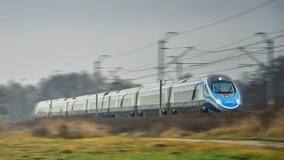 Testy prędkości Pendolino  jak w Polsce osiągnięto 293 kmh [upl. by Mahoney]