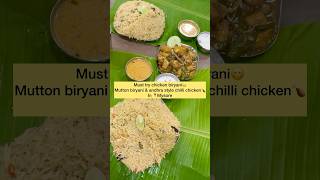 Most famous Mysore biryani mysore biryani andhra bangalore trip karnataka telugufood hyd [upl. by Ezar]