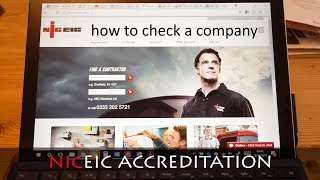 HOW TO CHECK IF AN ELECTRICIAN IS NICEIC REGISTERED [upl. by Foley377]