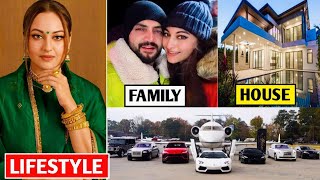 Sonakshi Sinha lifestyle 2024 age family income networth cars collection and her wedding [upl. by Phina519]