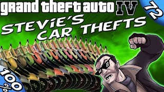 GTA IV  STEVIES CAR THEFTS 100 Walkthrough [upl. by Irodim]