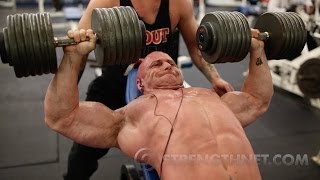 Bodybuilder Matt Sharp Trains Chest Biceps Triceps and Shoulders [upl. by Arliene]