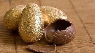 How To Make Chocolate Easter Eggs [upl. by Aneertak]