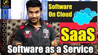 Software as a Service SaaS  Software On Cloud  Explained in Hindi [upl. by Sadoff]