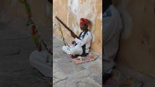 Rajasthan famous Sarangi Musical Instrument sarangi rajasthan jaipur [upl. by Darcey565]