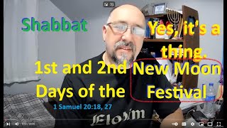 Abba Elohims Shabbat and New Moon Festival Ezekiel 461 1st and 2nd day of the New Moon [upl. by Terrene]