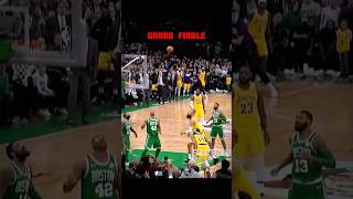 Lakers Rondo Was Different 😈 Lakers vs Celtics Unforgettable Ending nba shorts [upl. by Zeuqram]