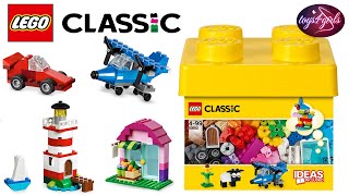 LEGO Classic Creative Bricks 10692  Toy Unboxing and Building Ideas [upl. by Yentroc]