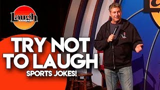 Try Not To Laugh  Sports Jokes  Laugh Factory [upl. by Lahpos21]