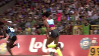 Alyson Felix wins 200m women and takes home the diamonds [upl. by Lalo217]