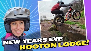 First Ride At Hooton Lodge Trials Bike Park [upl. by Nynnahs]