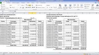 Cómo realizar conciliaciones bancarias en Excel [upl. by Puglia430]