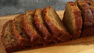 Banana Cake Recipe  How To Make Banana Cake [upl. by Mailiw]