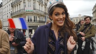 Miss Universe Iris Mittenaere Lille Parade [upl. by Eeima]