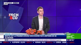 Interview sur BFM Business dans lémission TechampCo  BentiX [upl. by Wesa185]