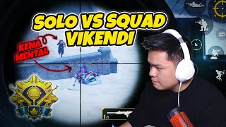 Vikendi Solo VS Squads  Ace Dominator  PUBG Mobile [upl. by Andrel]