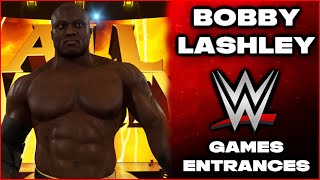 Bobby Lashley Entrance Evolution  WWE Games From SvR 2007 to WWE 2K24 [upl. by Lusa]