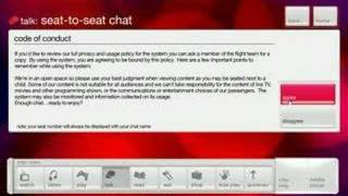 Virgin America InFlight Entertainment Interface [upl. by Ennaxxor]