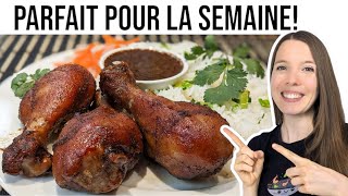 Pilons de Poulet aux 5 Épices Chinoises Facile  HOP DANS LE WOK [upl. by Heise]