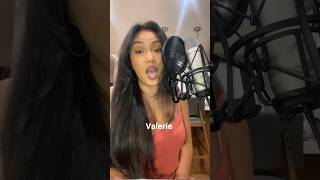 Valerie cover 🎶 singing singer cover [upl. by Lairea]