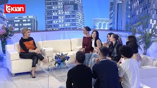 Rudina  Elhaida Dani zbulon surpizat në X Factor me skuadrën e saj në pritje të netëve live [upl. by Foy]