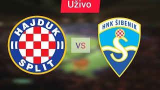 Hajduk Split vs hnk Šibenik uživo HNL Live Football Match Score Update [upl. by Prosperus]