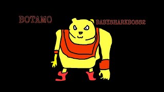 Drawing BOTAMO from DRAGON BALL SUPER [upl. by Arannahs]