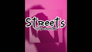 Streets instrumental SUPER slowed  Doja Cat [upl. by Barbie]