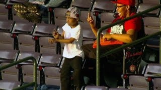 A young Braves fan shows off his best Gangnam Style [upl. by Maureen710]