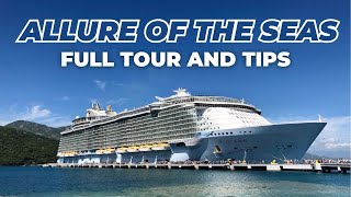 Allure of the Seas Full Tour and Insider Tips [upl. by Yllen]