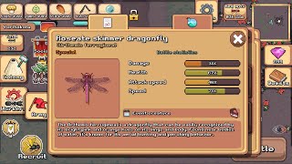 Pocket Ants 22  Roseate skimmer dragonfly Creature Event 32024 [upl. by Wittie]