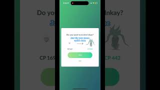 How to evolve inkay in pokemon go [upl. by Frierson995]