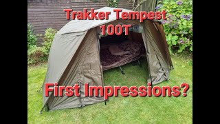 Trakker Tempest 100T Brolly System Initial Thoughts [upl. by Nyvar]