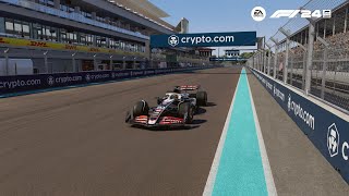 F1 24  Miami hotlap 126969  New personal best [upl. by Natanoj]