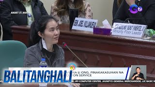 Shiela Guo at Cassandra Li Ong pinakakasuhan na ng National Prosecution Service  Balitanghali [upl. by Sosna]