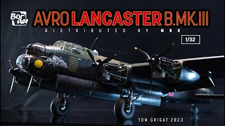 Witness the Fascinating Build of the Avro Lancaster BMKIII Bomber in Stop Motion  132 Scale [upl. by Bardo]