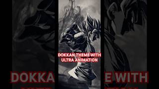 DOKKAN THEME WITH ULTRA ANIMATION Goku Black dokkanbattle ドッカンバトル anime dragonball dblegends [upl. by Onra172]