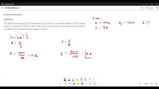 PHYS 032 Current and Resistance Direct Current Circuit [upl. by Gerstein]