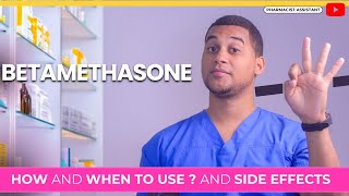 How and when to use BETAMETHASONE and Side Effects  What is betamethasone used for [upl. by Alain]