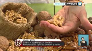 Red de salud  Beneficios de los frutos secos  041215 [upl. by Toney]