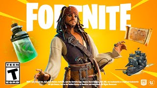 TODOS los Cambios de la NUEVA ACTUALIZACIÓN de JACK SPARROW en FORTNITE [upl. by Nylle]