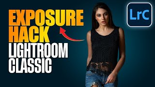 Quick Exposure Hack in Lightroom Classic  Fix Exposure in 2 minutes in Hindi [upl. by Yreneh959]