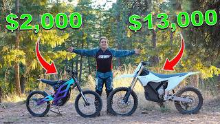 Cheap vs Expensive Electric Dirt Bike [upl. by Vale]