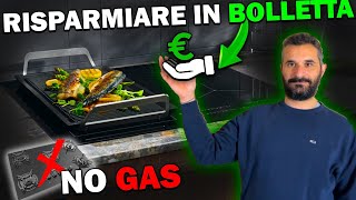 RISPARMIARE IN BOLLETTA CON PIANO INDUZIONE ENERGIA GRATIS [upl. by Lyred]