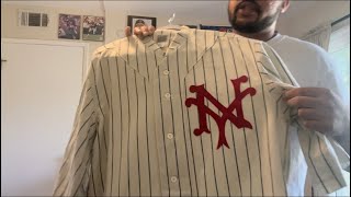 Ebbets Field Flannels 1923 New York Giants Baseball Home Jersey [upl. by Bucher]