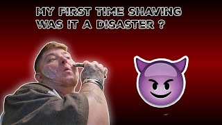 My FIRST Time Shaving Was It A Disaster [upl. by Kenti96]