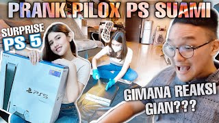 PRANK PILOX PS SUAMI SEBELUM KASIH SURPRISE PS5  GIVEAWAY PS [upl. by Bertie652]