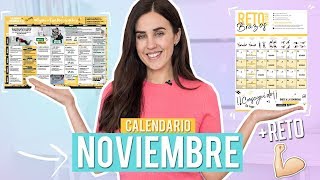 Presentación calendario entrenamiento noviembre  Gym Virtual [upl. by Ahsenek]