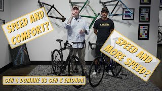 Speed Vs Comfort Trek Gen 4 Domane Vs Trek Gen 3 Emonda [upl. by Nesilla452]